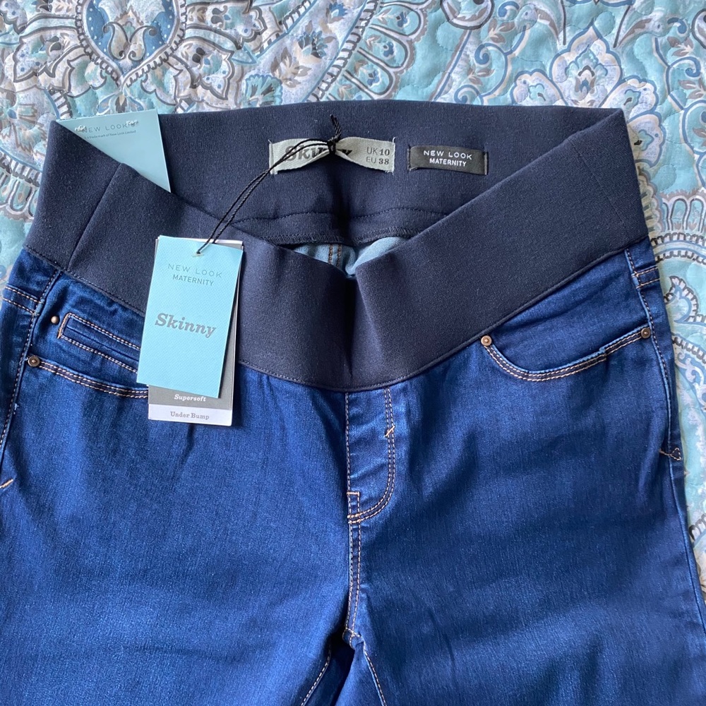 NWT New Look Maternity Jeans. Size EU 38